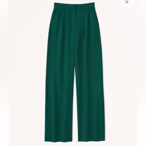 Abercrombie Sloane Tailored Pant, Size 28R, Green, NWT